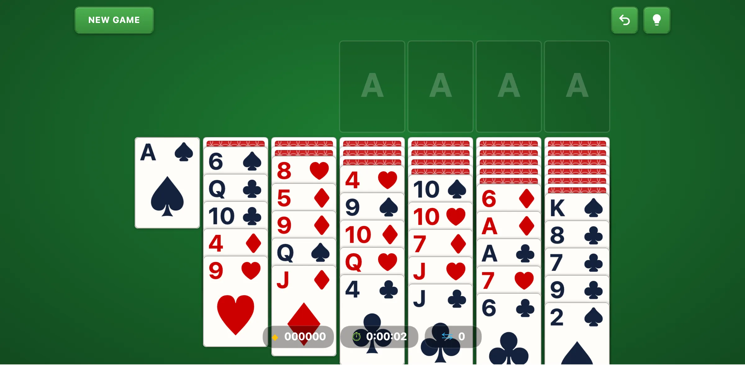 Alaska Solitaire Solitaire — free online card game screenshot
