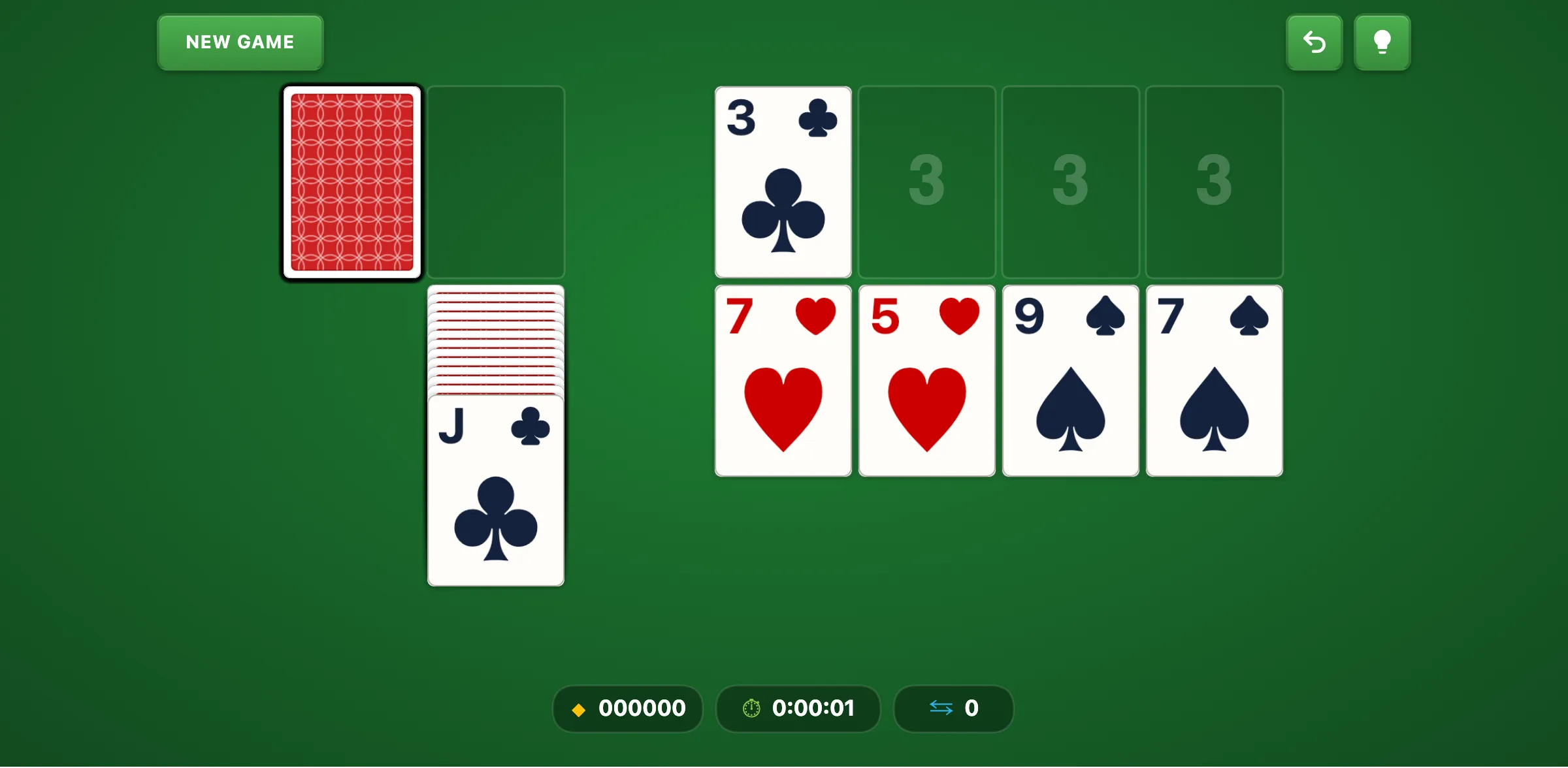 Demon Solitaire — free online card game screenshot