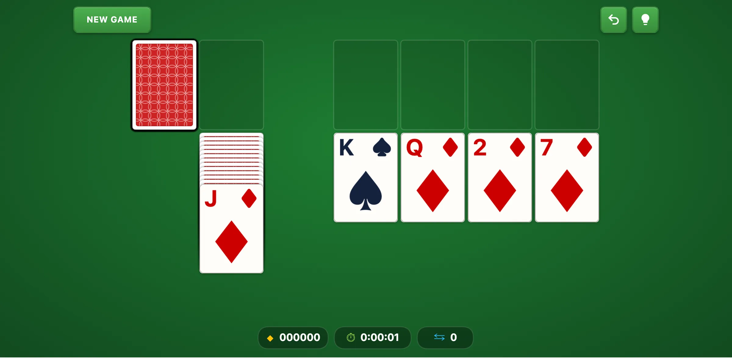 Storehouse Solitaire — free online card game screenshot