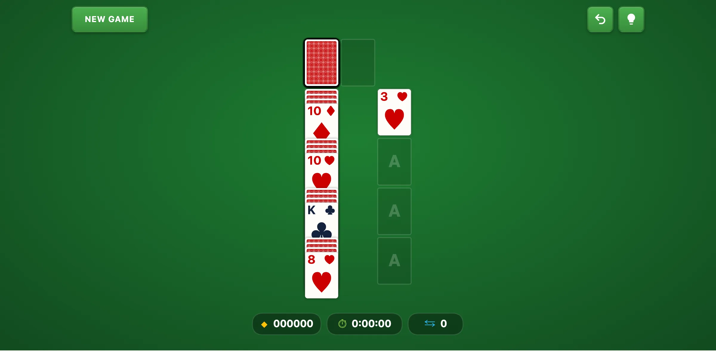 Treasure Trove Solitaire — free online card game screenshot